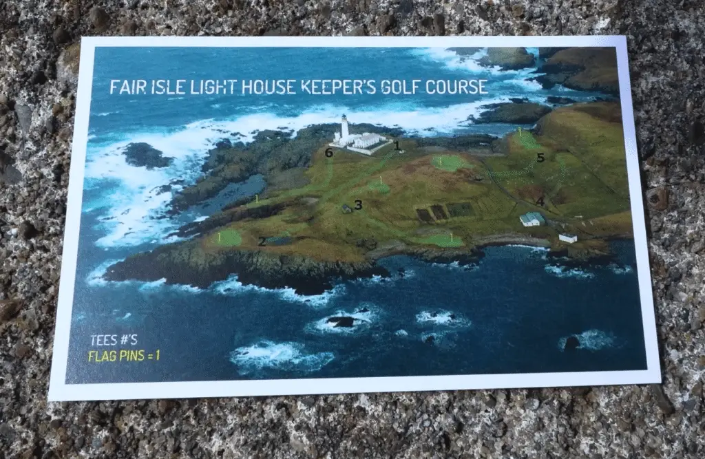 Golf auf den Shetlands