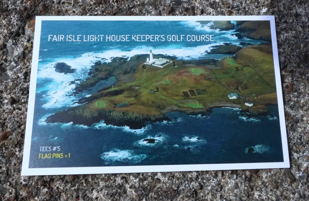 Golf auf den Shetlands