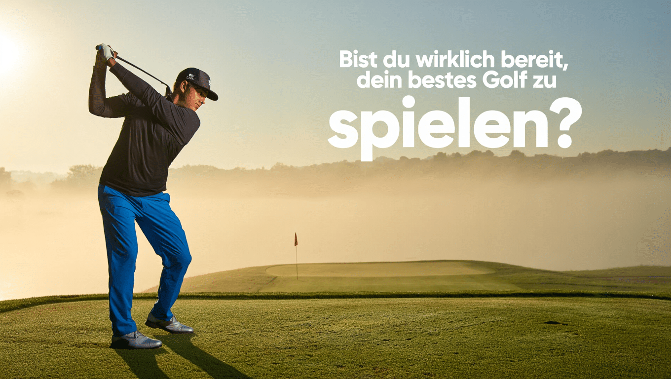 Bist du wirklich bereit, dein bestes Golf zu spielen?