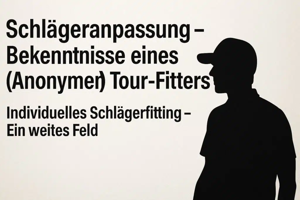 Golfschlägeranpassung (Fitting) - Bekenntnisse eines Tour-Fitters