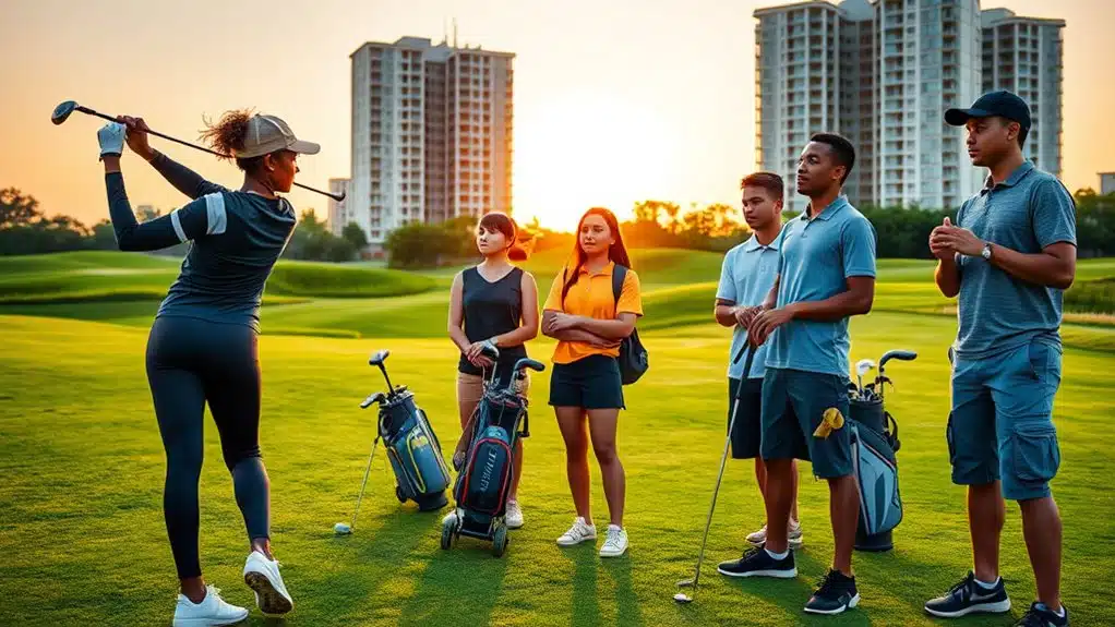 Golf Diversität und Inklusion
