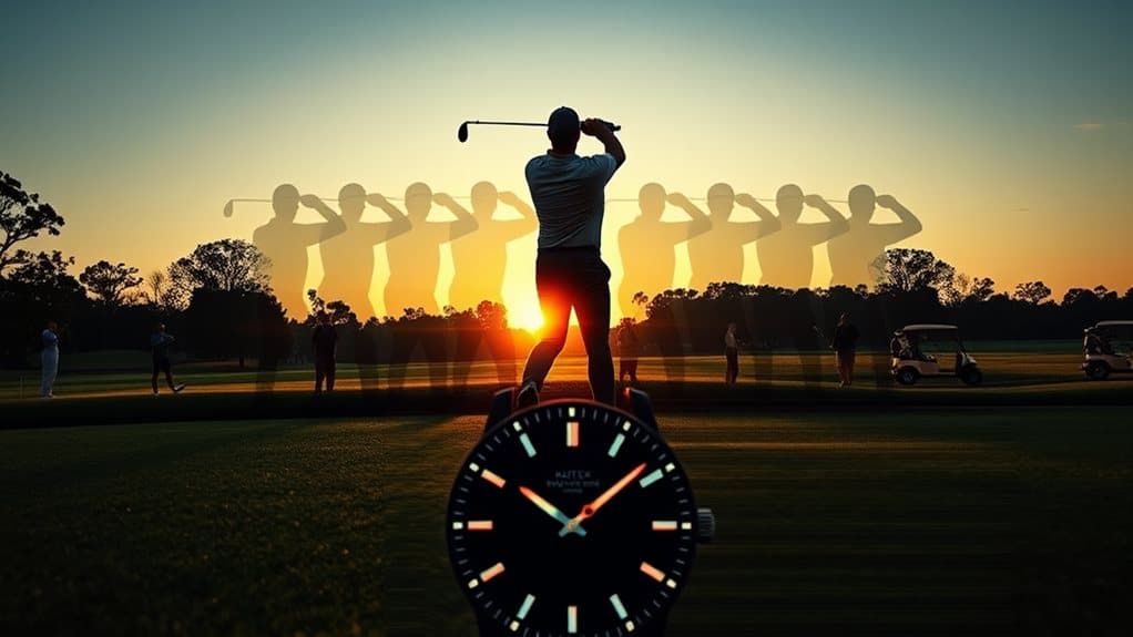 langsames Golfspiel