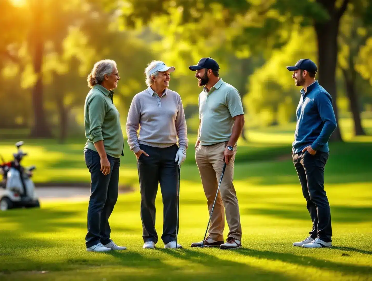 Golf-Knigge mit Stil: Der Guide zur Gesprächsetikette auf dem Platz – mit Tipps, Beispielen und Humor. Für alle, die mit Worten besser treffen wollen.