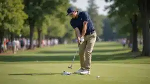 Collin Morikawa spielt ohne Handschuh