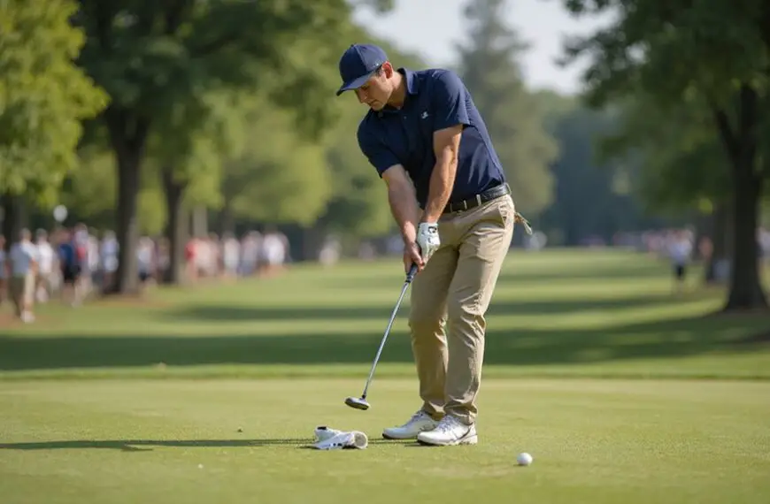 Collin Morikawa spielt ohne Handschuh