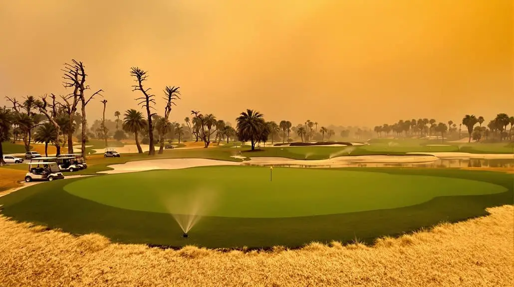 Golfplätze Klimaherausforderungen