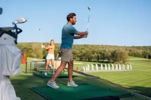 Golfschwung-Training