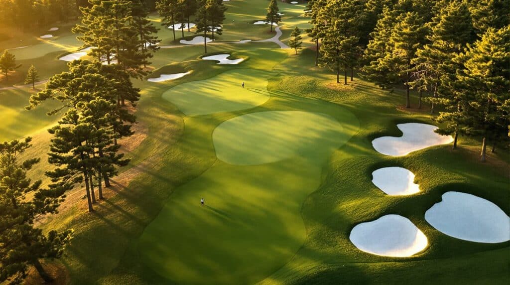 auf dem bethpage black platz spielen