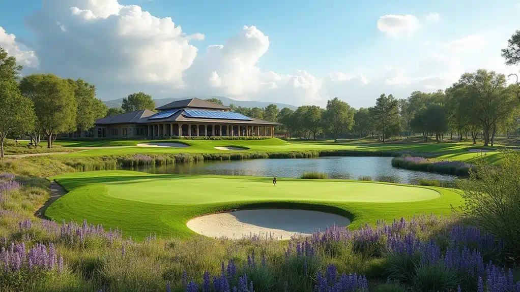 nachhaltiges Golfplatz-Design