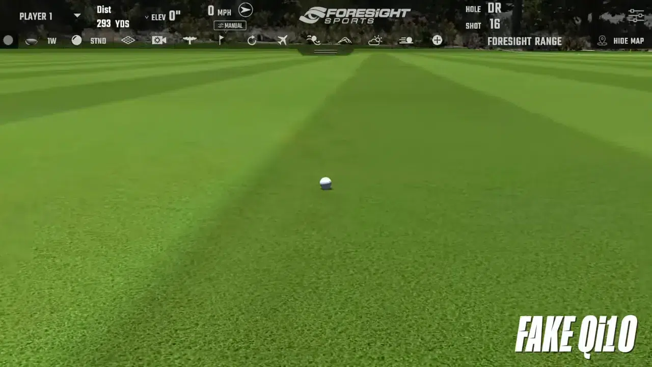 GCQuad Messdaten des gefälschten TaylorMade Qi10 Driver
