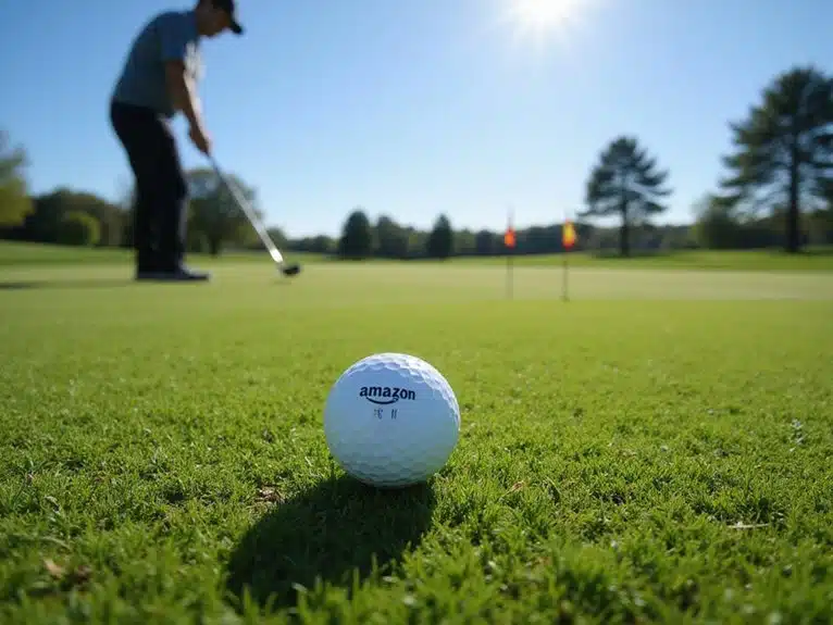 Der neue Amazon Basics Golfball 3 konsistente Leistung und Langlebigkeit