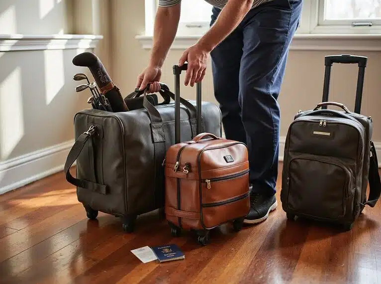 perfekter Golf-Reisebag