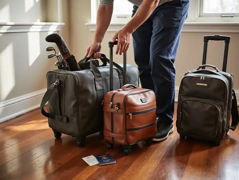 perfekter Golf-Reisebag