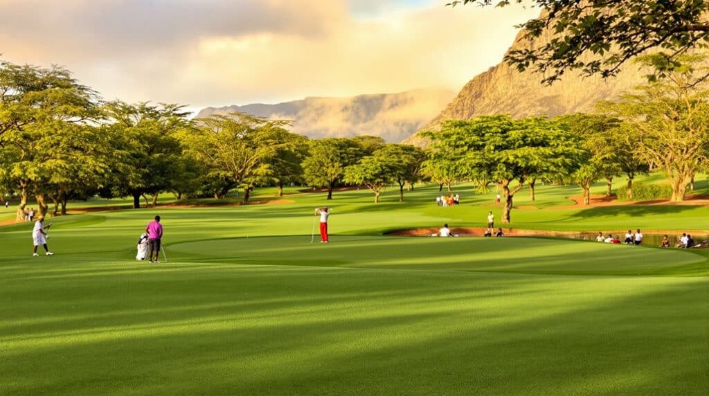 Die Golfszene in Sambia hat echt Überraschungen zu bieten