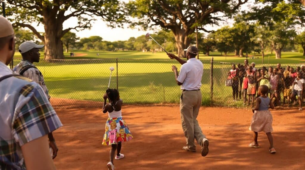 Golf für alle Sambier zugänglich machen