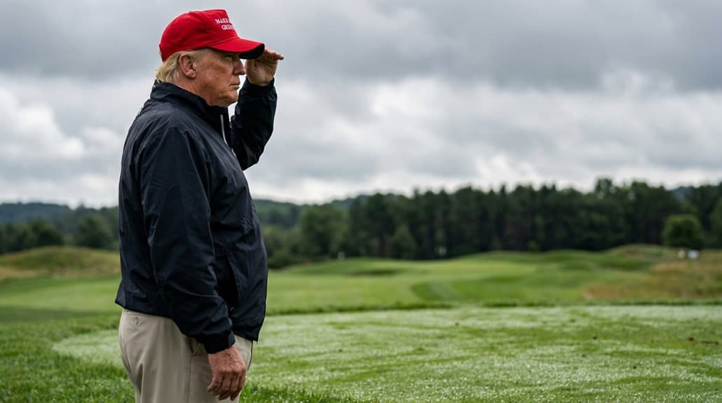 Trump will die Kontrolle über die Golfplätze in Washington D.C