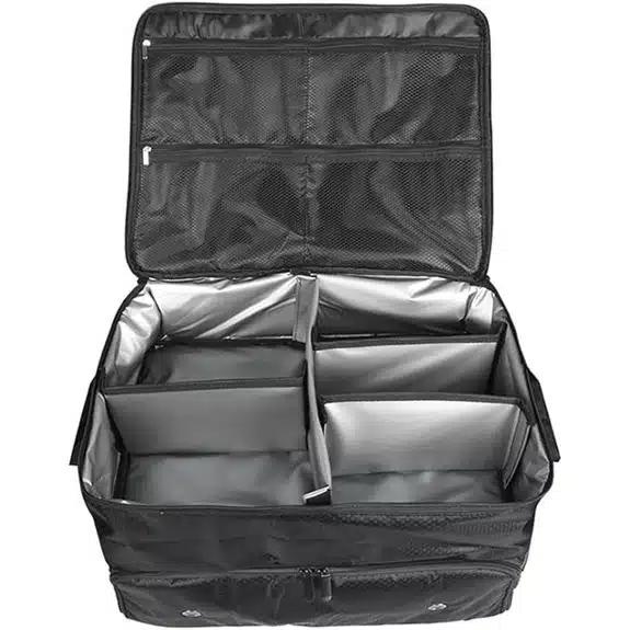 Die 6 besten Kofferraum-Organizer für Golfer – endlich Ordnung im Auto 5 Golf-Aufbewahrungsbox mit belüftetem Fach, wasserdicht