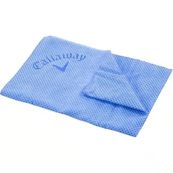 10 beste Golf-Handtücher, die Ihre Schläger wie neu aussehen lassen 5 Callaway Cool Towel Zubehör Blau,