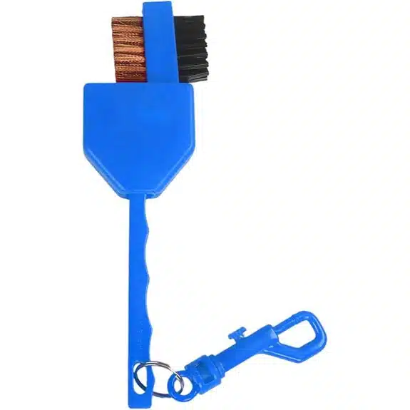 10 beste Golfbürsten, die Ihre Schläger wie neu aussehen lassen 9 Doppelseitige Golf-Schläger-Bürste Wartungsreiniger