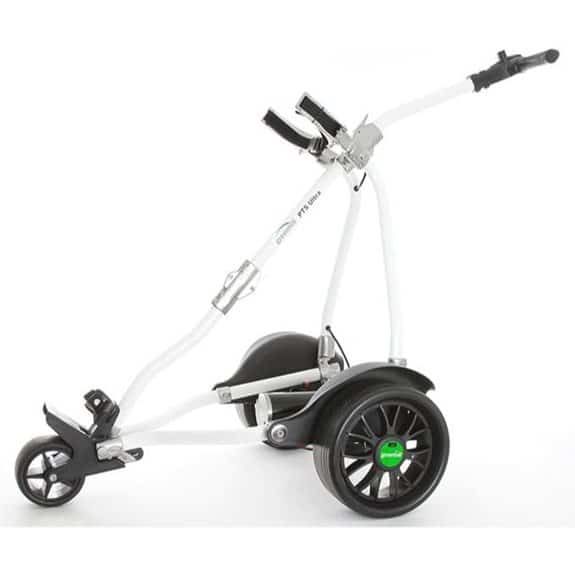 Greenhill PTS Ultra Elektrischer Golf Trolley Weiß/Titan