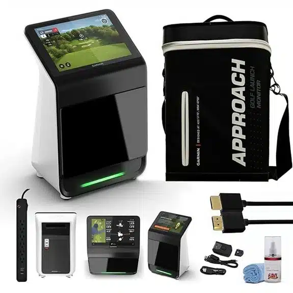 7 beste Golf-Launch-Monitore, die Ihren Schwung transformieren werden 6 Garmin Approach R50 Golf Launch Monitor mit Tasche