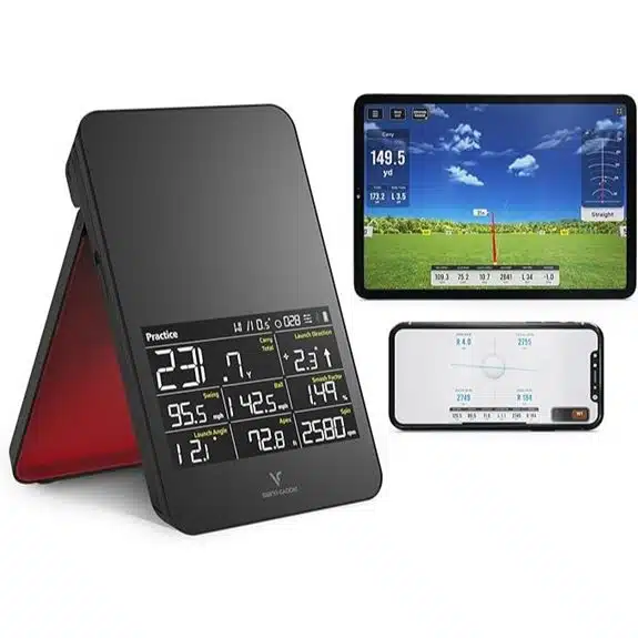 7 beste Golf-Launch-Monitore, die Ihren Schwung transformieren werden 5 Voice Caddie SC4 PRO Golf Launch Monitor