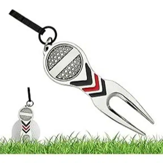 5 beste Golf-Pitchgabeln, die ernsthafte Golfer griffbereit haben 1 Golf Pitchgabel Reparaturwerkzeug für Golfer