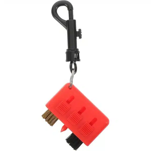 10 beste Golfbürsten, die Ihre Schläger wie neu aussehen lassen 6 ibasenice Tragbare Mini Golfschläger Bürsten Reiniger