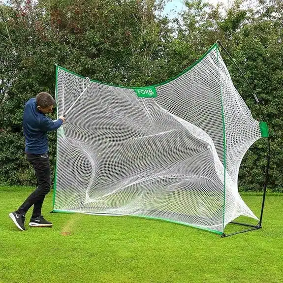 5 beste Golfnetze, die jeden Hinterhof in eine Driving Range verwandeln 4 FORB Professionelles Pop-Up Golf Übungsnetz