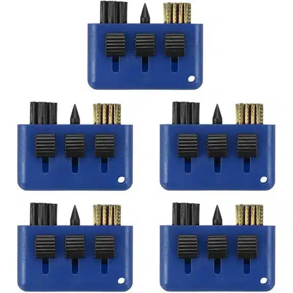 15 beste Mini-Golf-Bürsten, die Ihre Schläger turnierbereit halten 9 PATIKIL Golfschläger-Bürste 3-in-1 Einziehbar Spike Nylon Drahtborsten