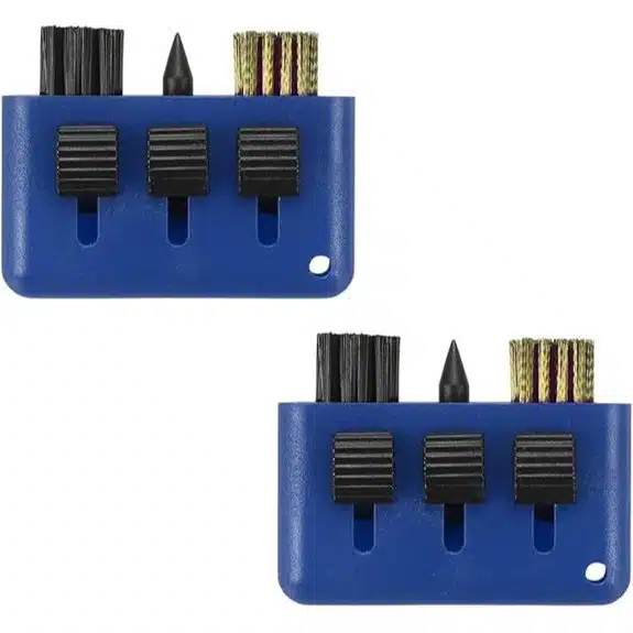 15 beste Mini-Golf-Bürsten, die Ihre Schläger turnierbereit halten 14 PATIKIL Golfschläger-Bürste 3 in 1 Einziehbarer Anspitzer Nylon-Drahtborsten