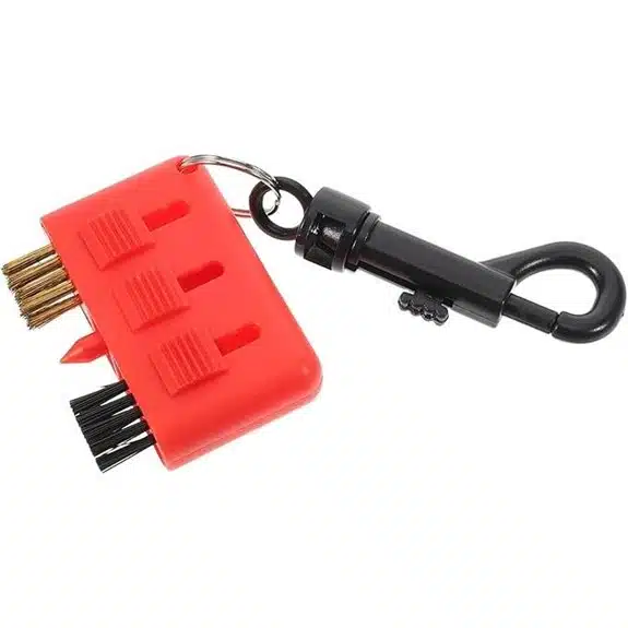 15 beste Mini-Golf-Bürsten, die Ihre Schläger turnierbereit halten 8 MAJORMENCH Golf Club Mini Reinigungsbürste Einziehbar