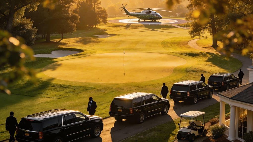 Trumps Golfausflüge kosten die Steuerzahler