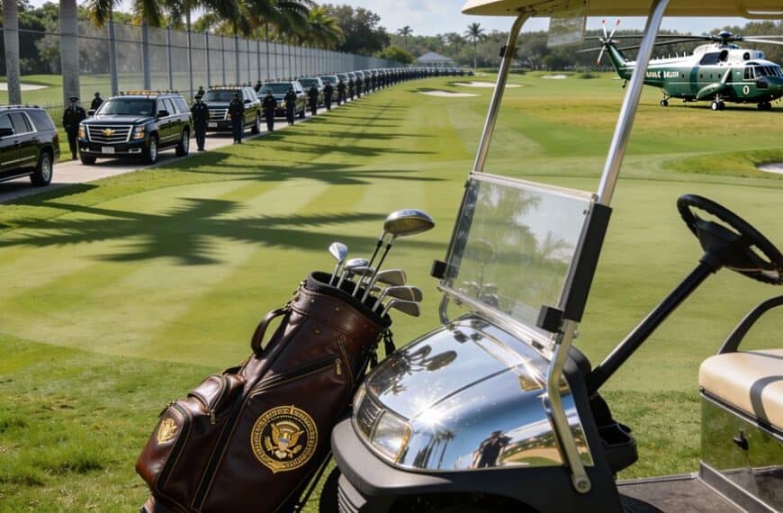 Trumps Golfausflüge Ausgaben