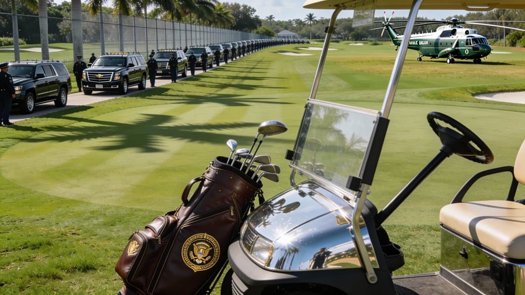 Trumps Golfausflüge Ausgaben