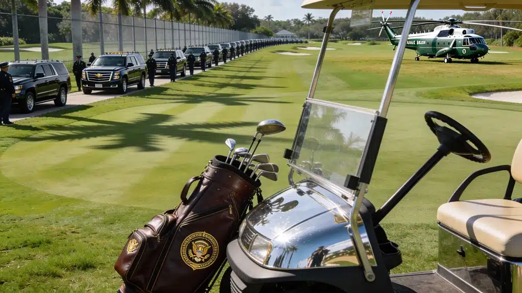 Die Kosten von Trumps Golfausflügen für den US-Steuerzahler 13 Trumps Golfausflüge Ausgaben