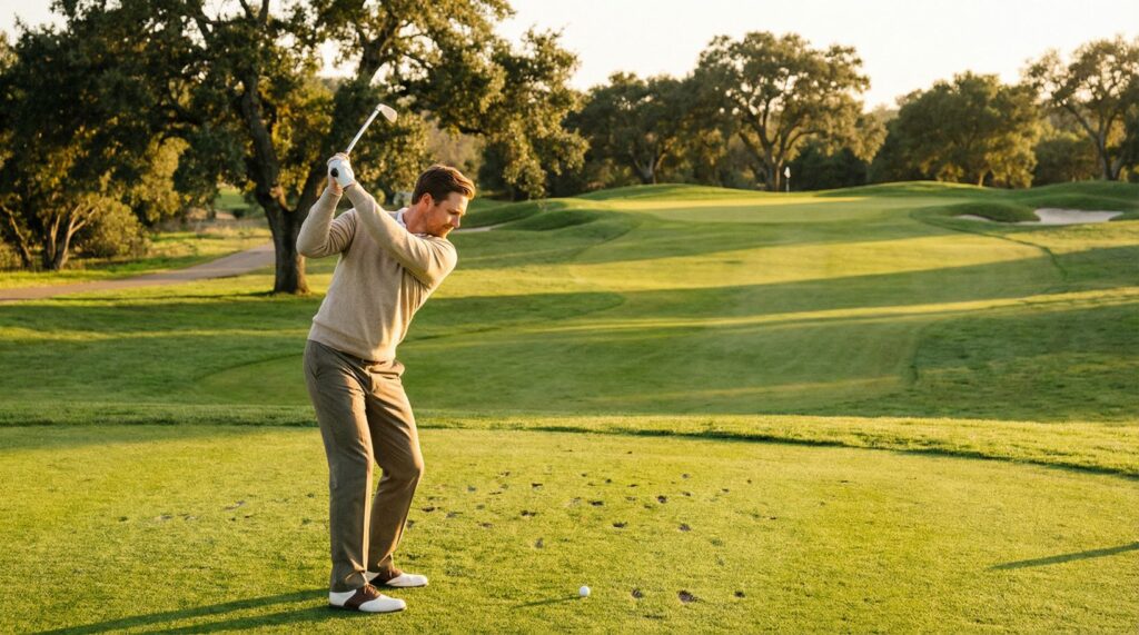 Der entspannte Schwung: Walter Hagens zeitloser Golf-Tipp 1