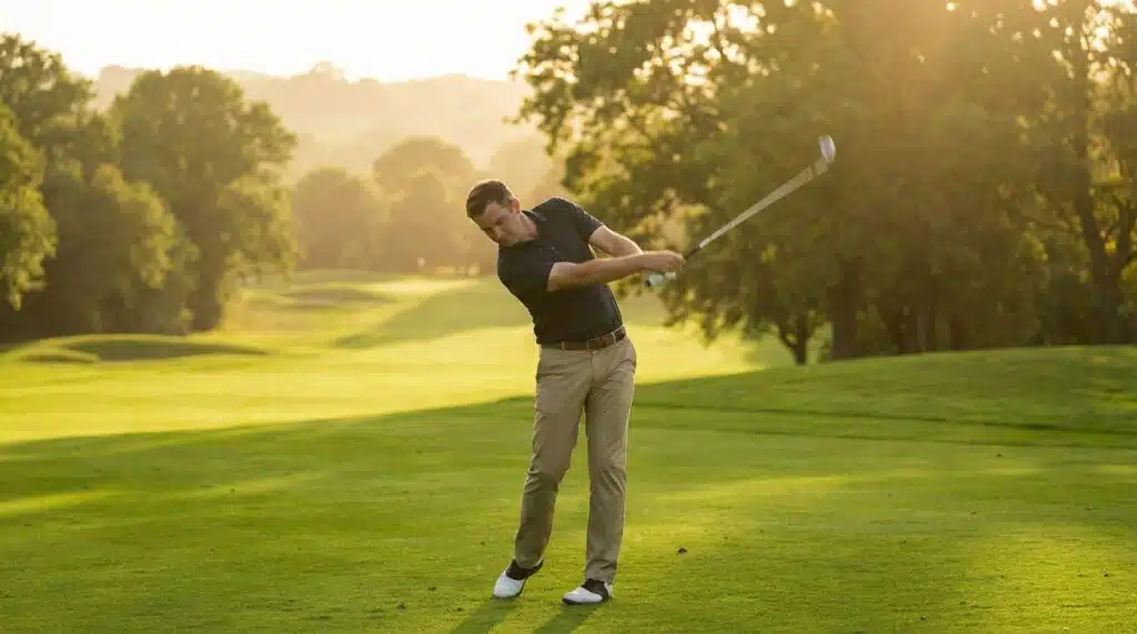 Golftraining Online 21 Nicht schlagen, sondern bewegen: Die Kraft der Vorstellung im Golf