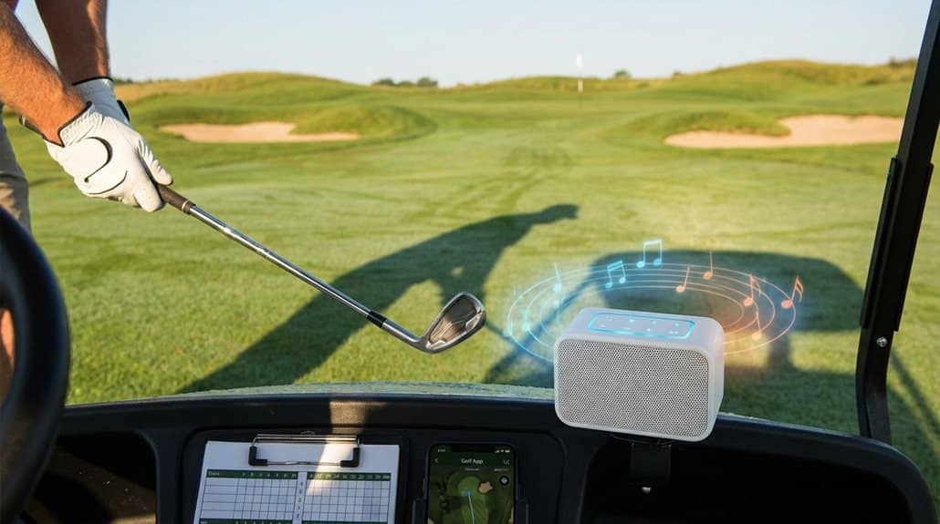 praktisches GPS für Golfer