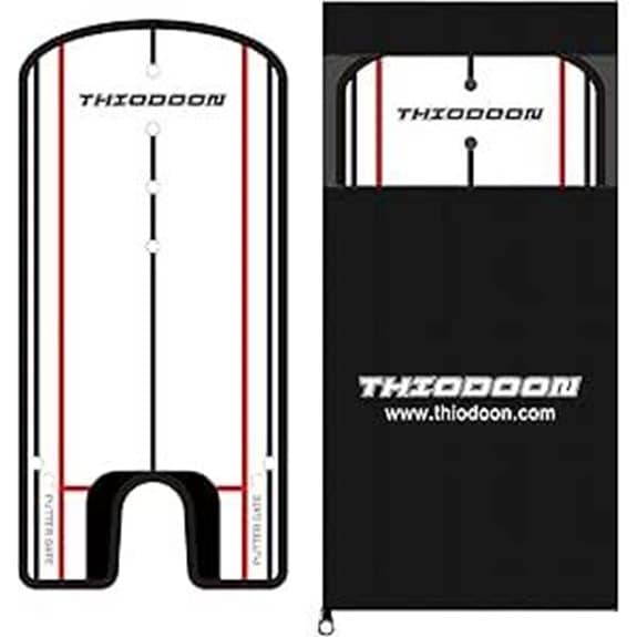 THIODOON Golf Putting Ausrichtungsspiegel Trainingshilfe