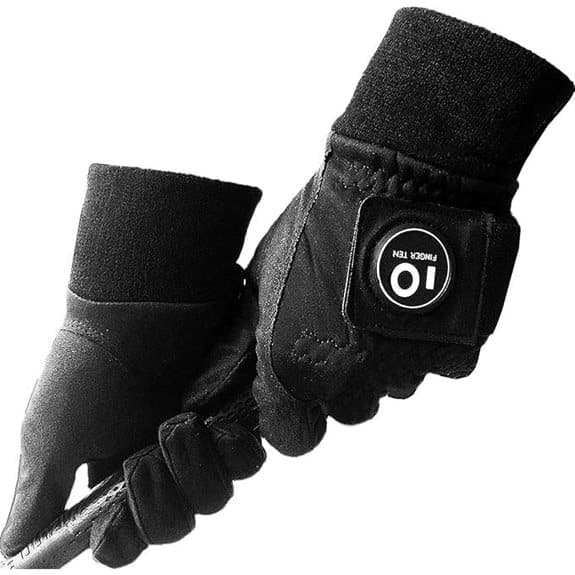 FINGER TEN Herren Winter Golf Handschuhe Paar