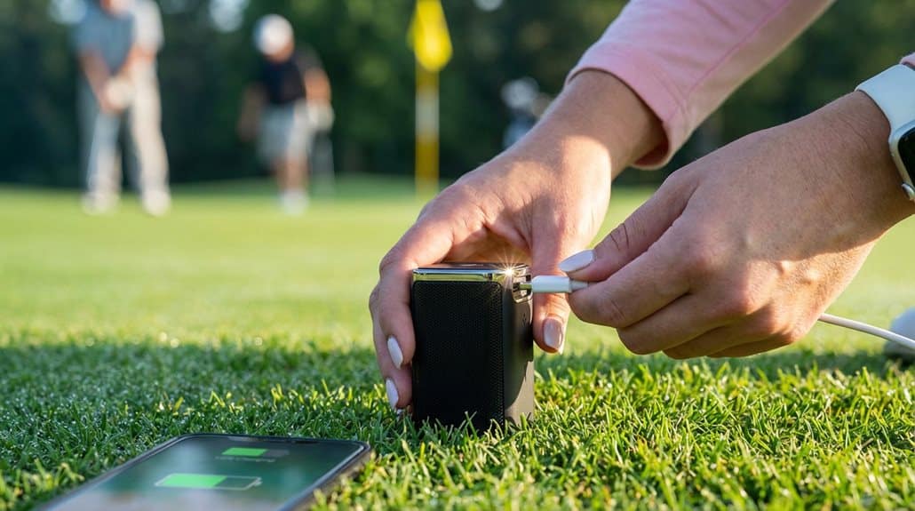 Powerbank GPS für Golfer