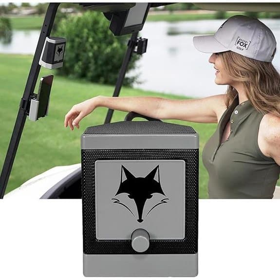 Desert Fox DJ-10 Kabelloser Bluetooth Golf Lautsprecher