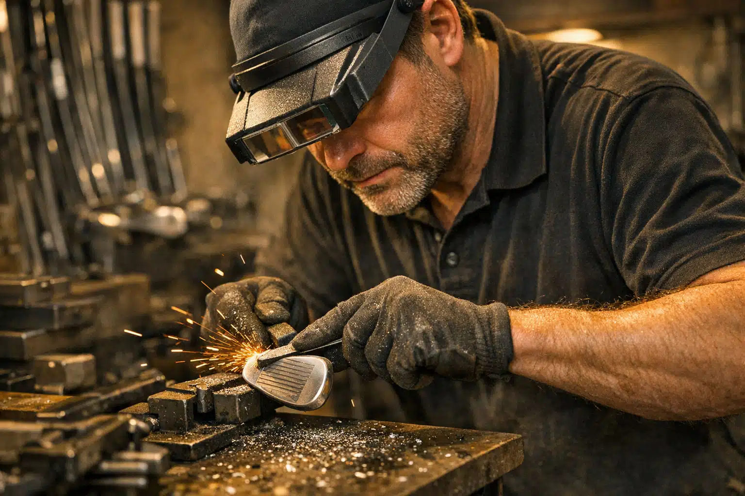 Golf Mythos 9 Mein Schläger ist genau wie der den Tiger benutzt