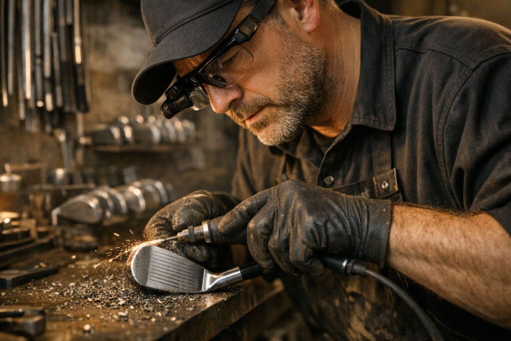 Golf Mythos 9 Mein Schläger ist genau wie der den Tiger benutzt