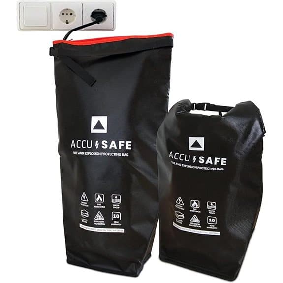 Accu Safe XL Feuerfeste Akkutasche für E-Bikes