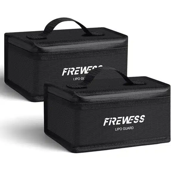 9 Golf E-Trolley Akku-Sicherheitsboxen im Vergleich 1 Feuerfeste Lipo-Sicherheitstasche für Akkus (2er-Pack)