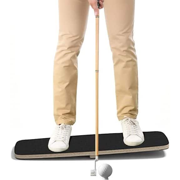 Golfschwingungs-Trainer Druckplatte Balance Board