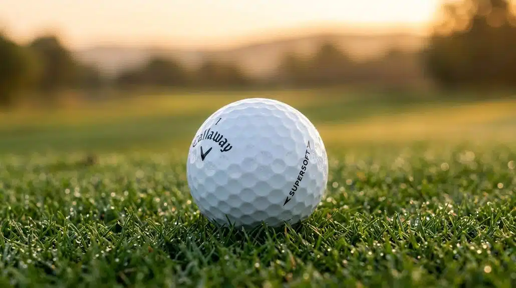 Callaway Supersoft Golfbälle Bewertung 1 weiches Gefühl niedriger Spin