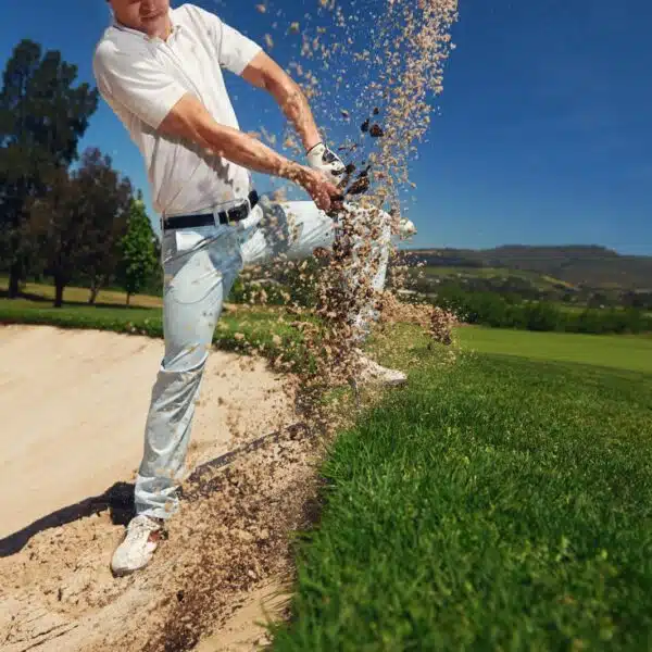 Golftraining Online 18 Garantiert aus dem Bunker kommen: So triffst du die richtige Stelle im Sand und kommst konstant raus